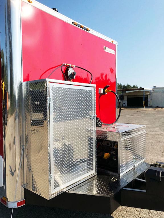 2025 Southern Dimensions 26' Red Concession trailer-Smoker w-Bathroom (SDG-220) - Image 4